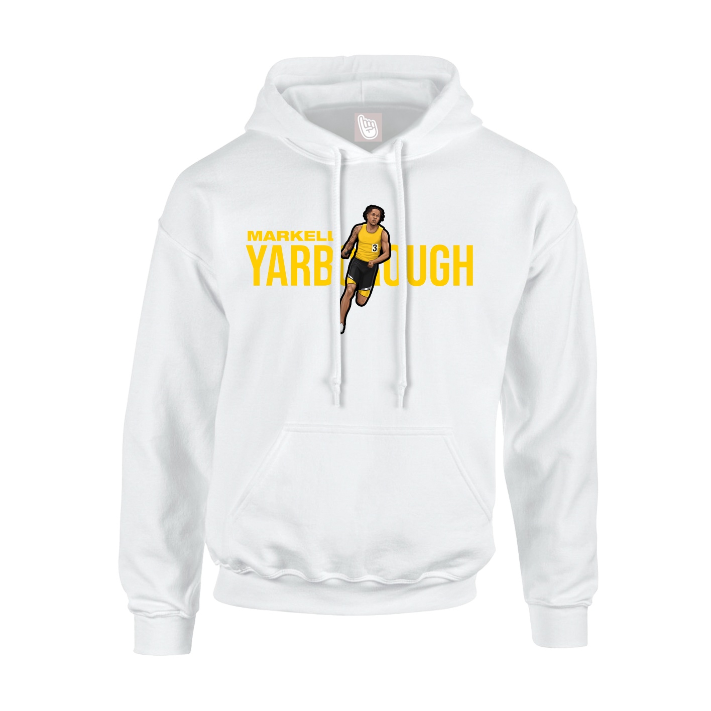 Hoodie — Player Name in White