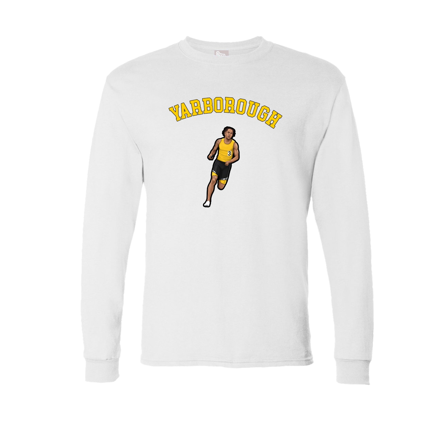 Long Sleeve Tee — Shirsey Arch in White