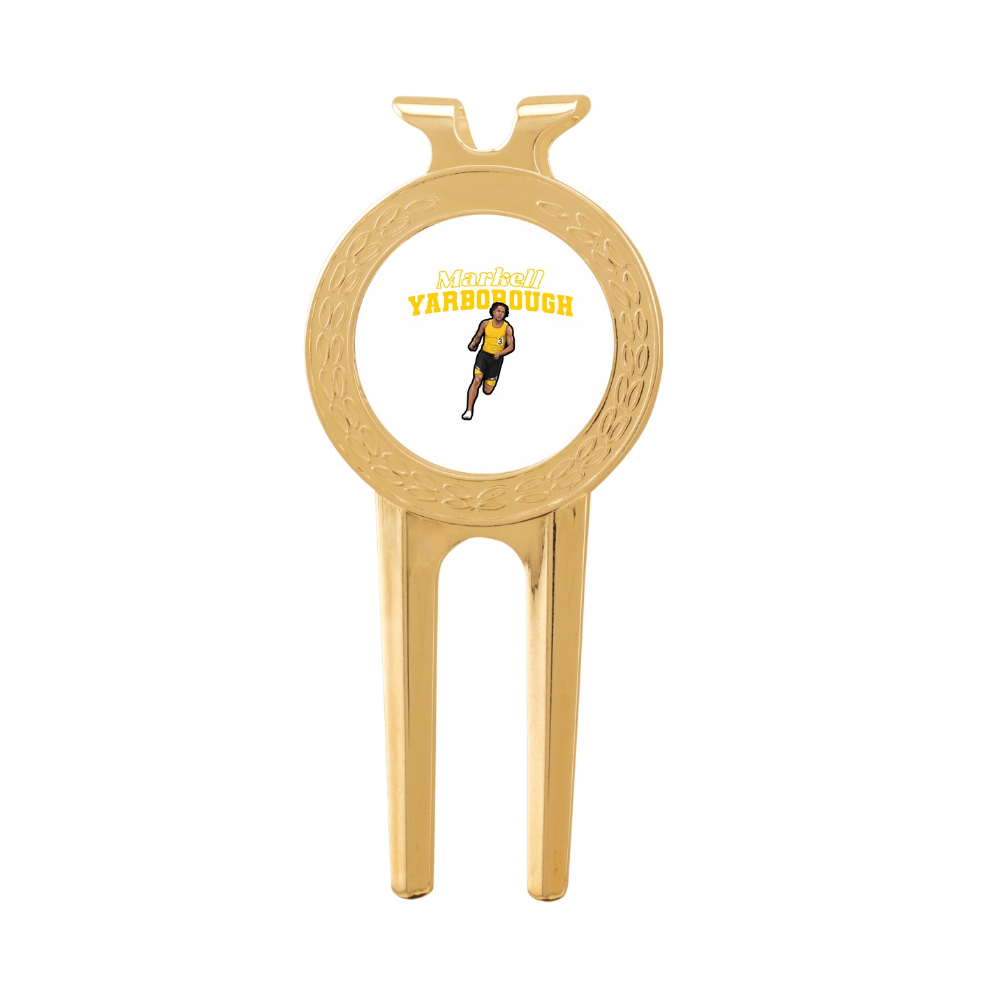 Divot Tool with Ball Marker — Name Arch in Classic