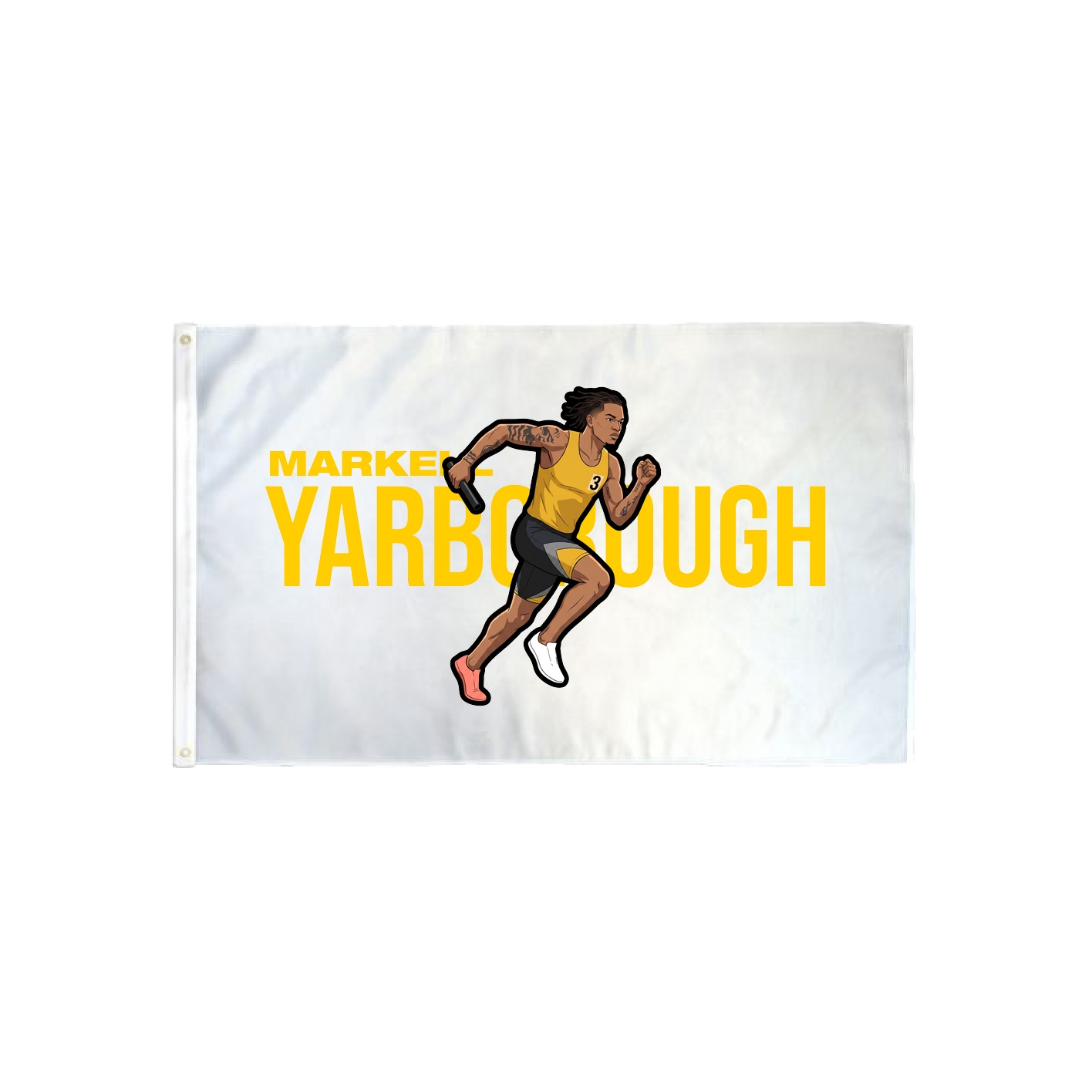 3x5 Flag — Player Name in Classic