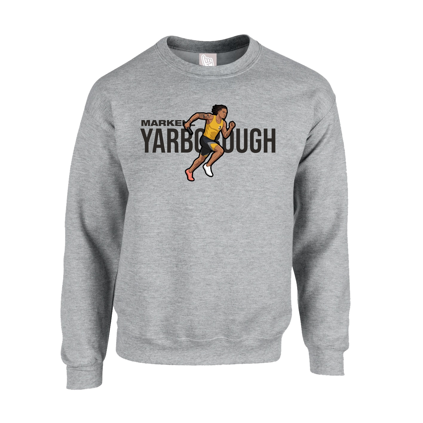 Fleece Crew — Player Name in Grey
