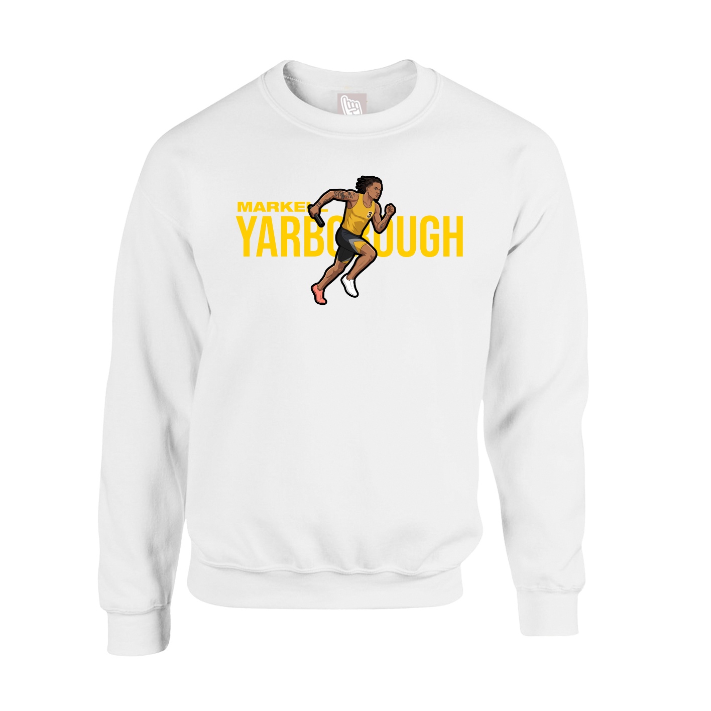 Fleece Crew — Player Name in White