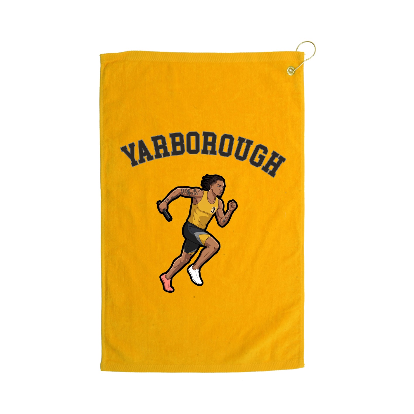 Golf Towel — Shirsey Arch in Gold