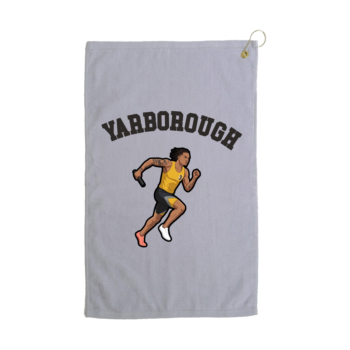 Golf Towel — Shirsey Arch in Grey