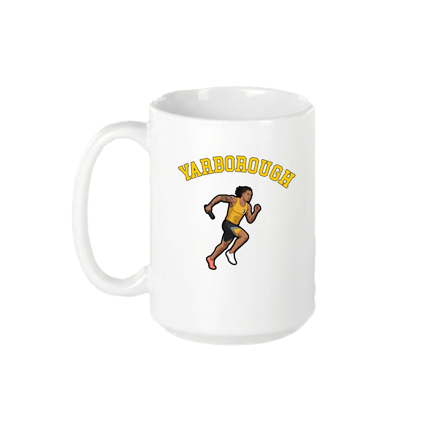 15oz Coffee Mug — Shirsey Arch in White