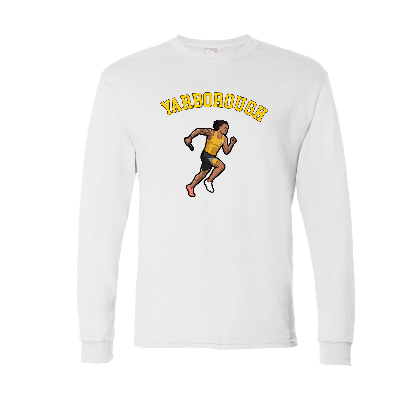 Long Sleeve Tee — Shirsey Arch in White
