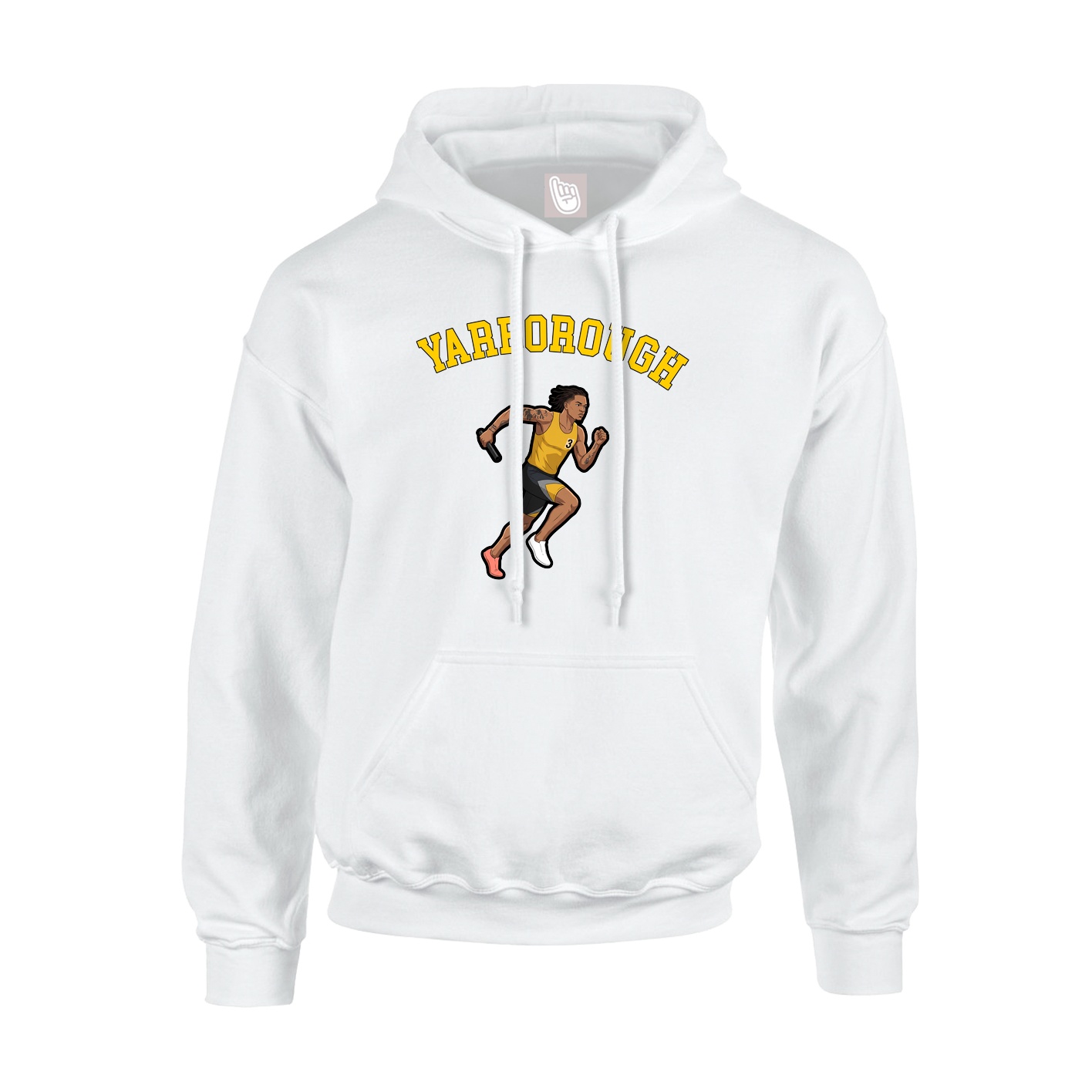 Hoodie — Shirsey Arch in White