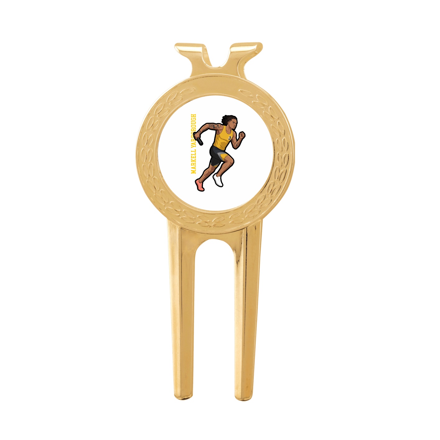 Divot Tool with Ball Marker — Name Vertical in Classic