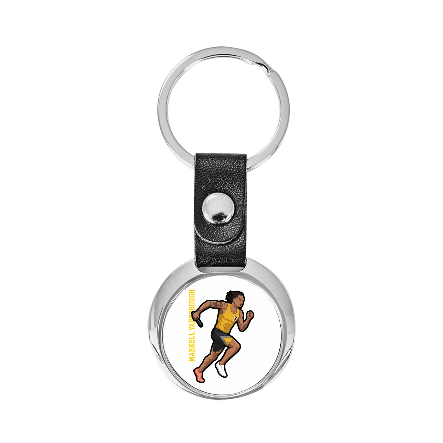 Key Chain — Name Vertical in Classic