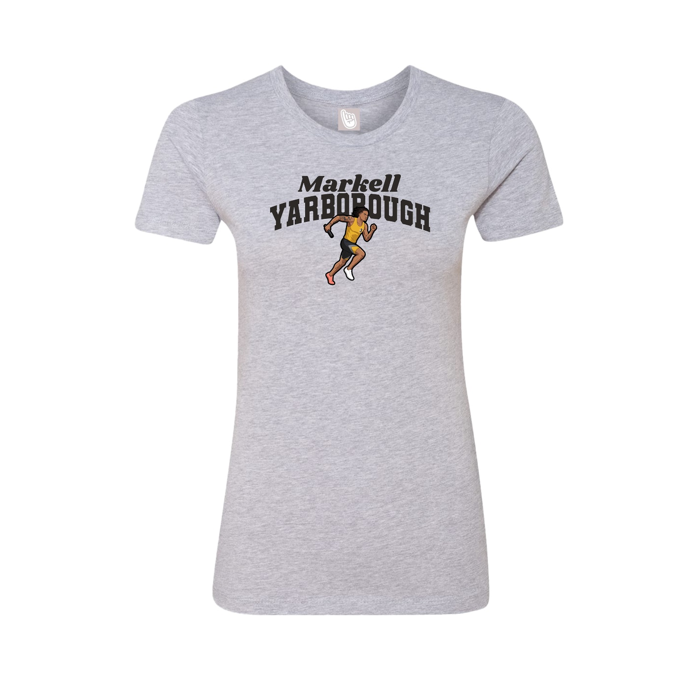 Womens Tee — Signature Arch in Grey