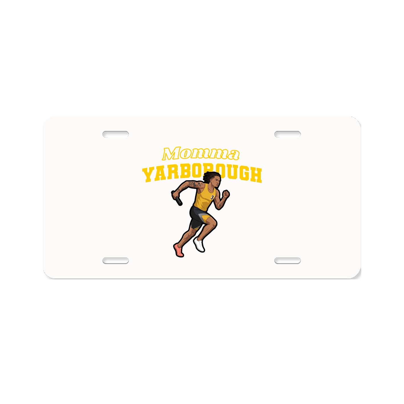 License Plate — Mothers Day Block in Classic