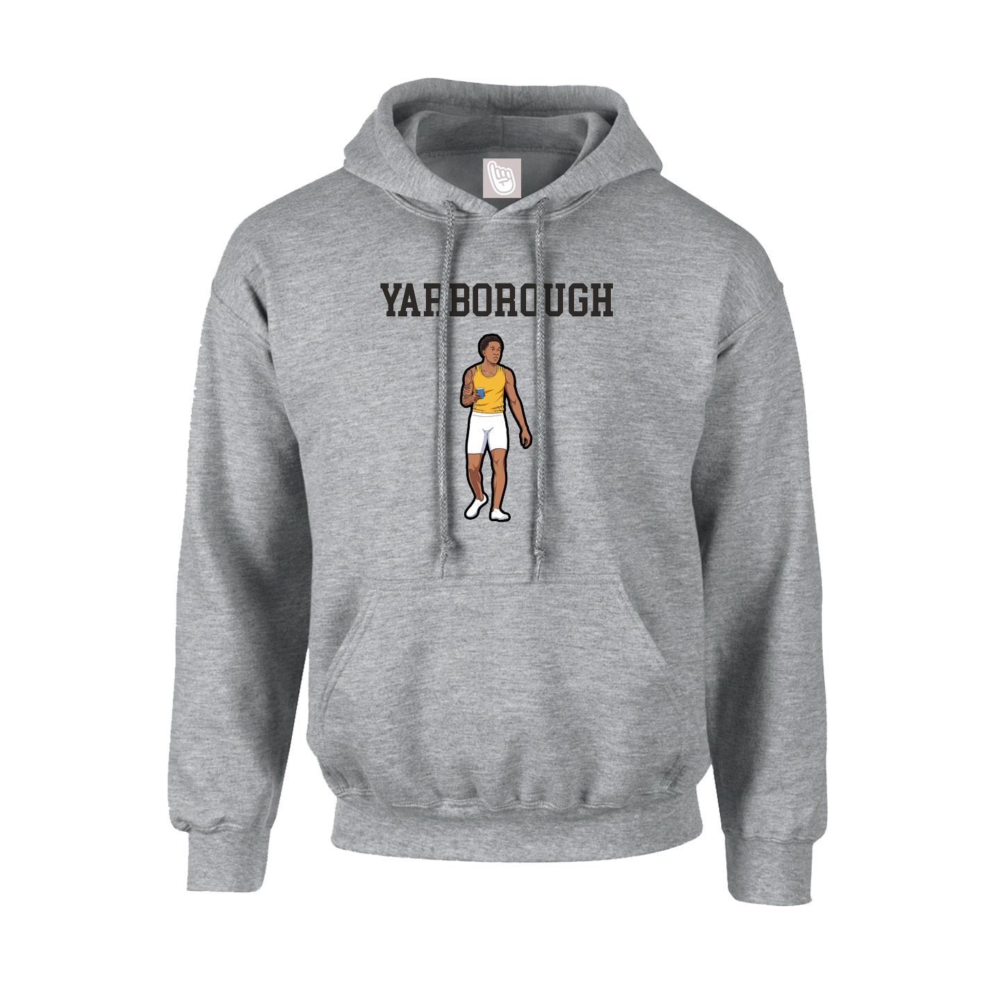 Hoodie — Shirsey in Grey