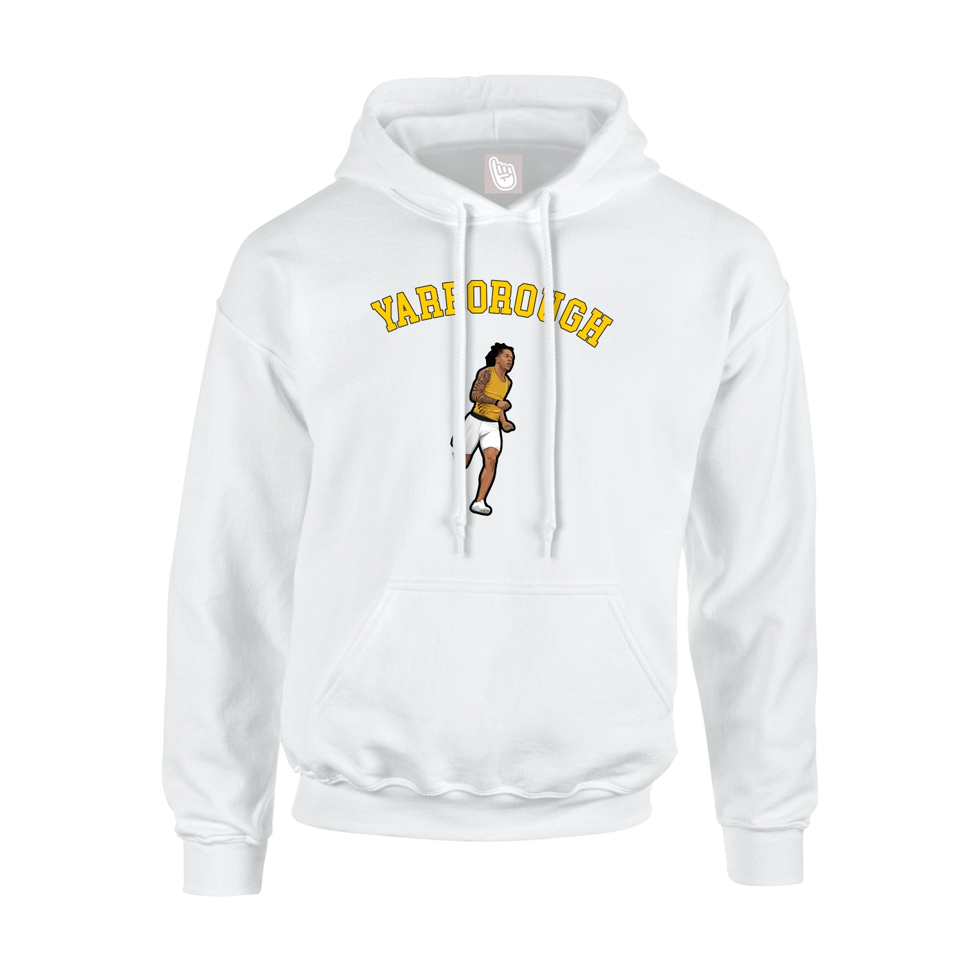 Hoodie — Shirsey Arch in White
