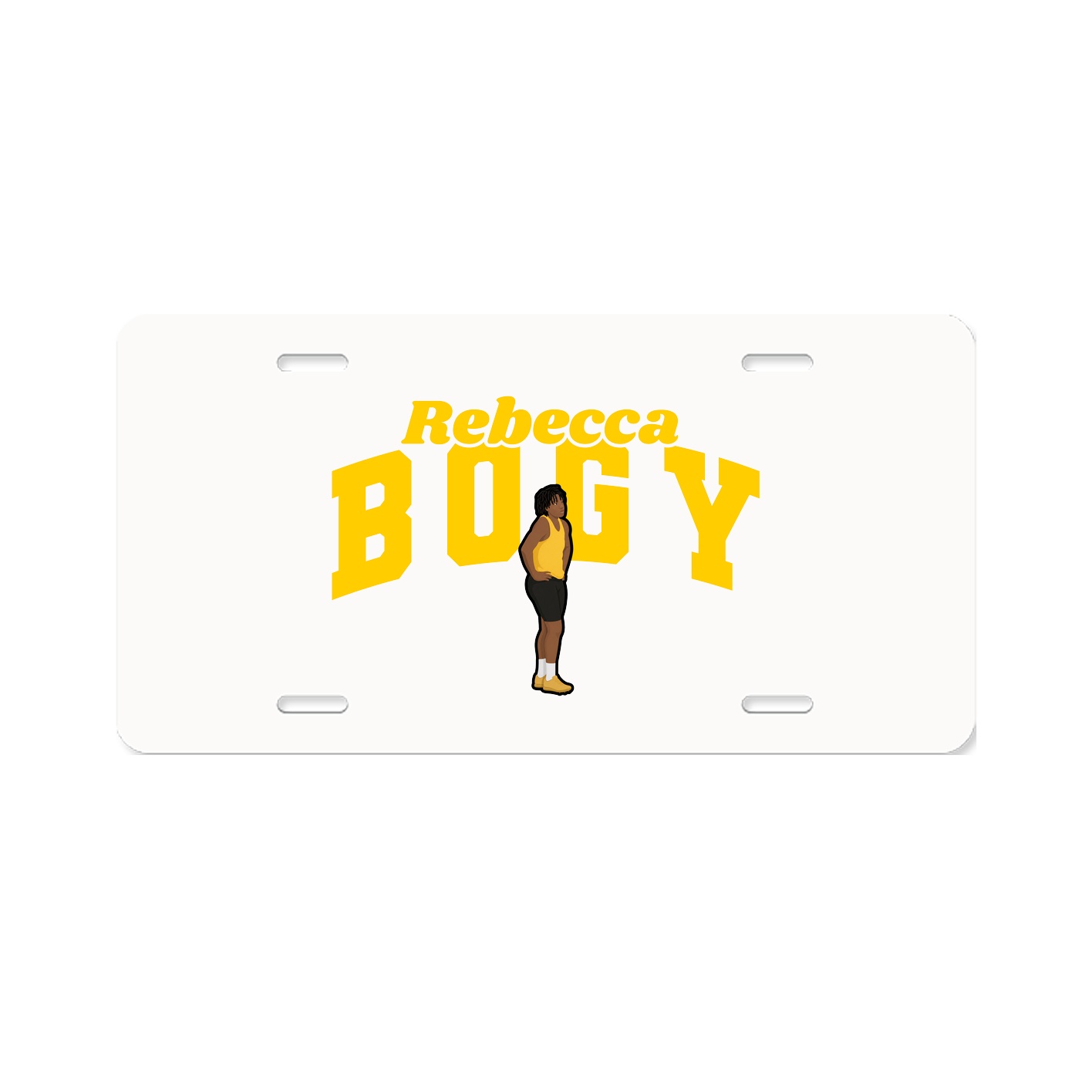 License Plate — Signature Arch in Classic