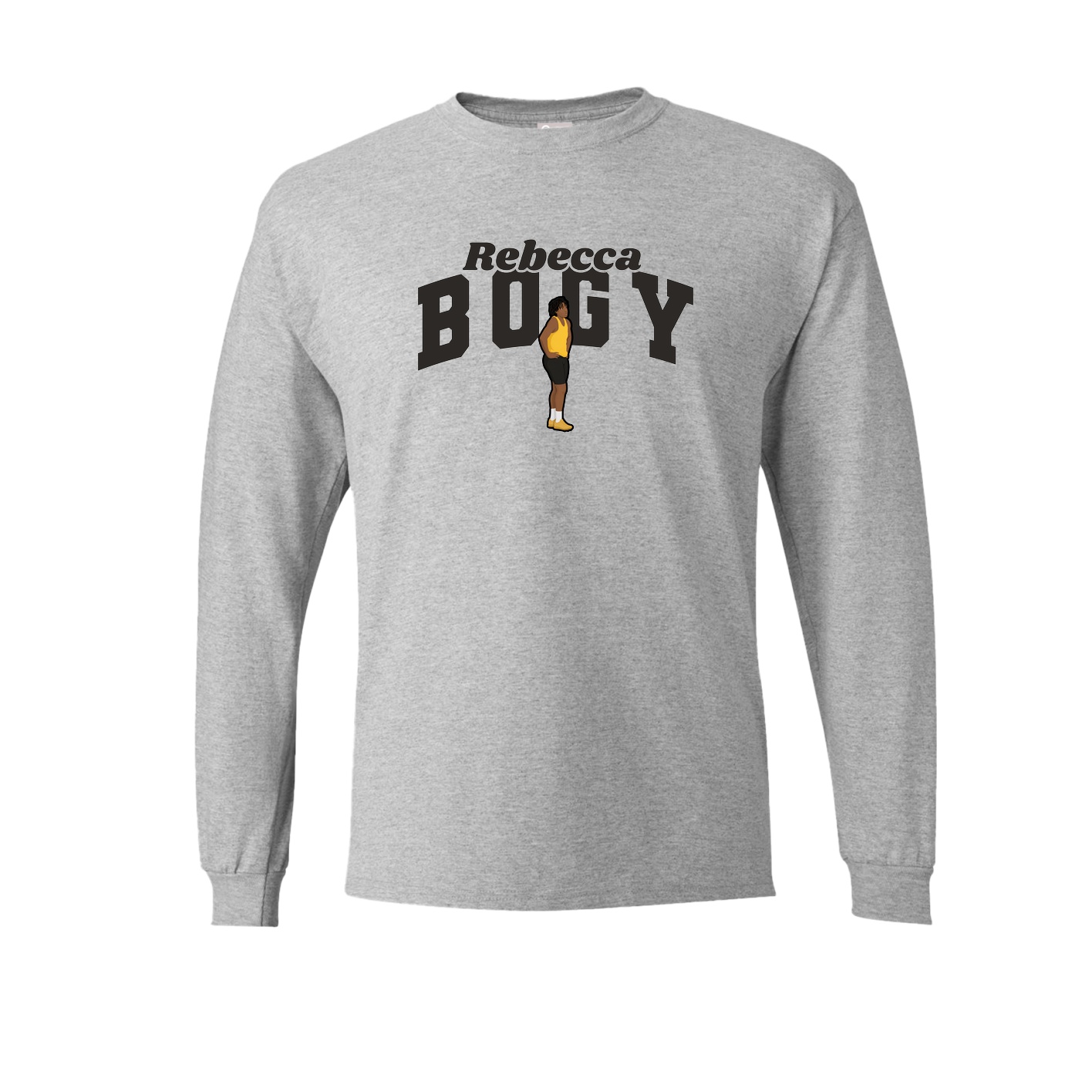 Long Sleeve Tee — Signature Arch in Grey