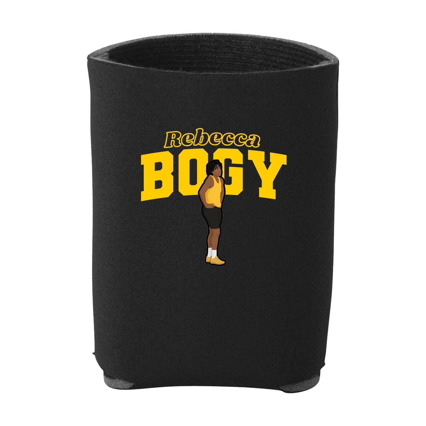 Can Holder — Name Arch in Black