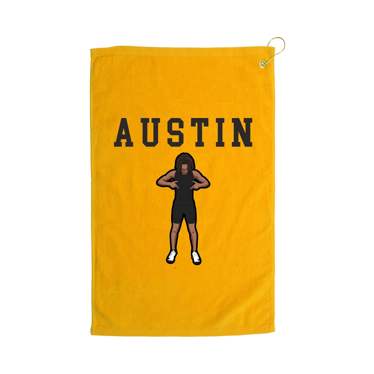 Golf Towel — Shirsey in Gold