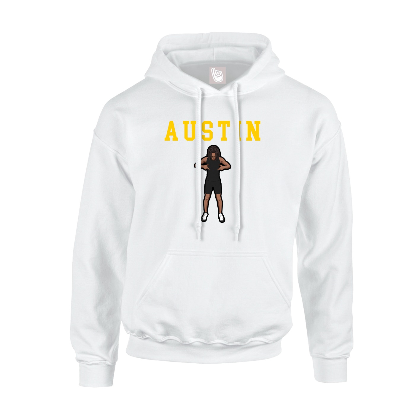 Youth Hoodie — Shirsey in White