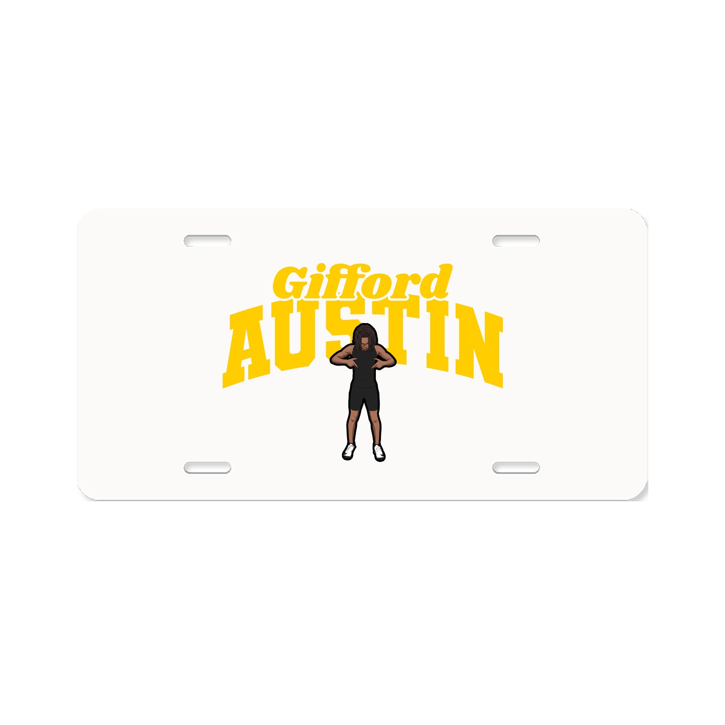 License Plate — Signature Arch in Classic