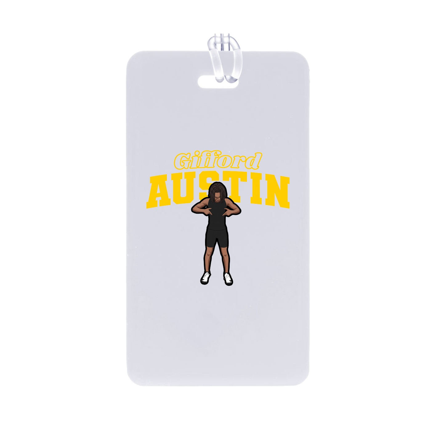 Bag Tag — Name Arch in Classic