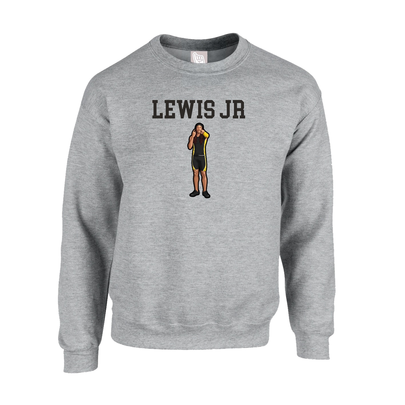 Fleece Crew — Shirsey in Grey