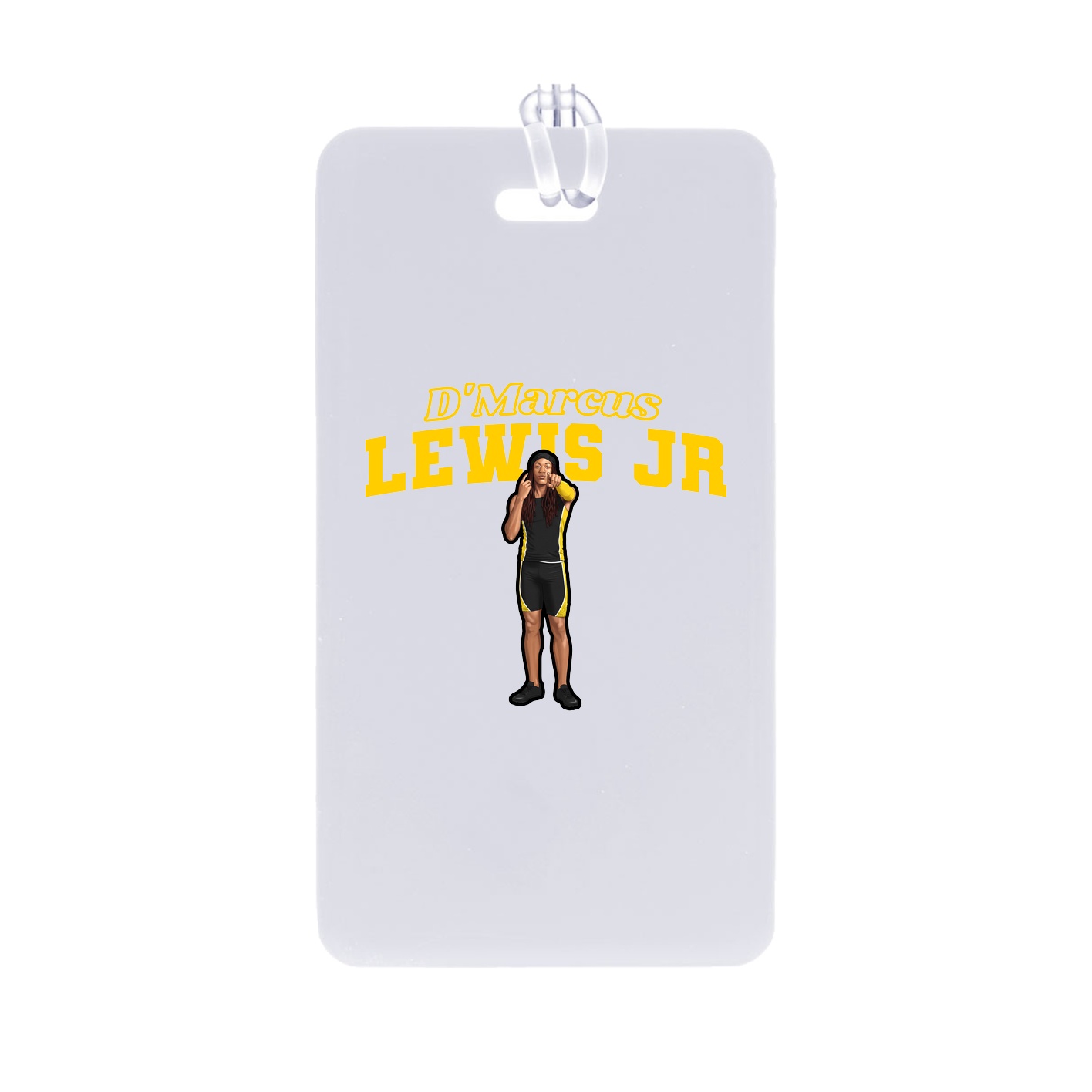 Bag Tag — Name Arch in Classic