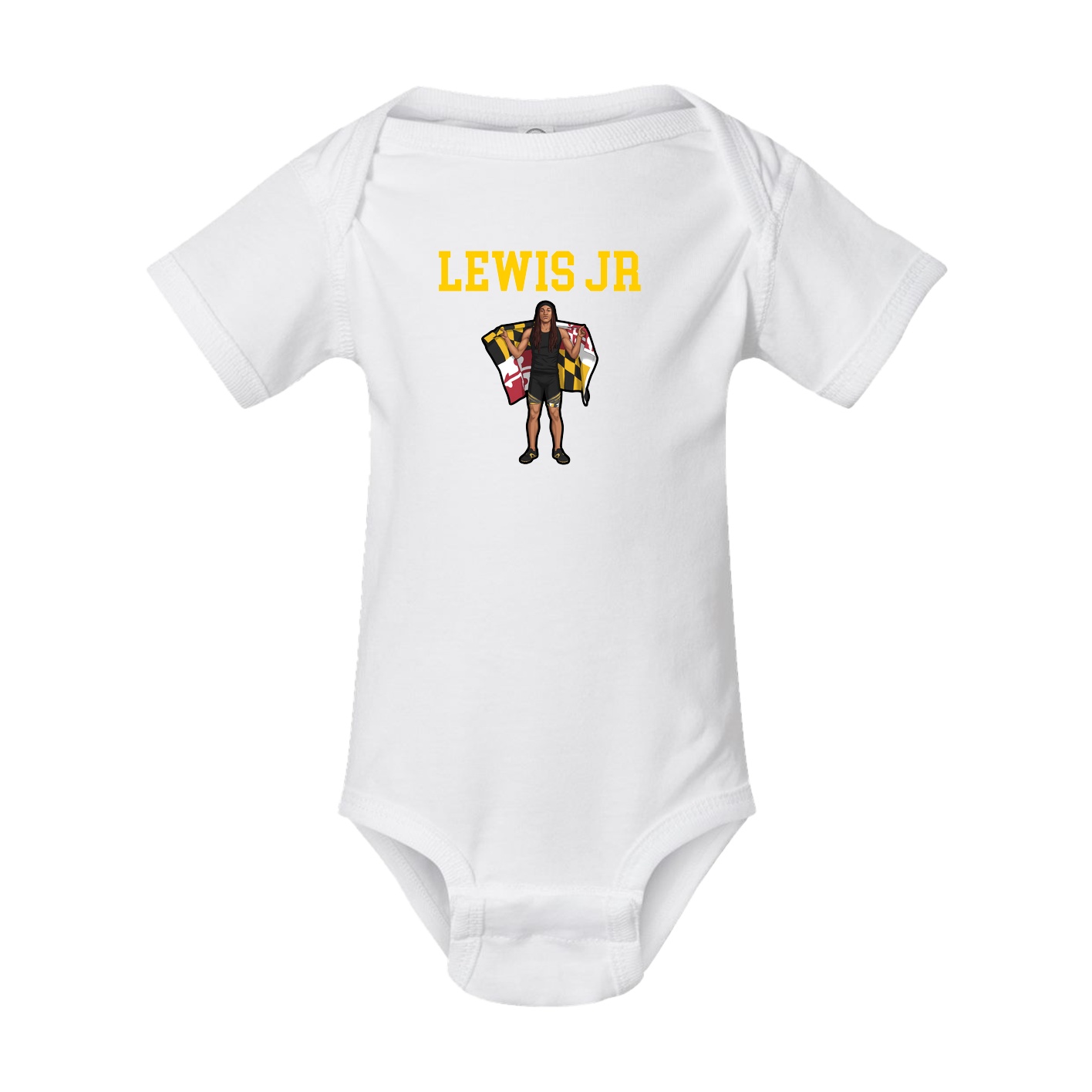 Baby Onesie — Shirsey in White