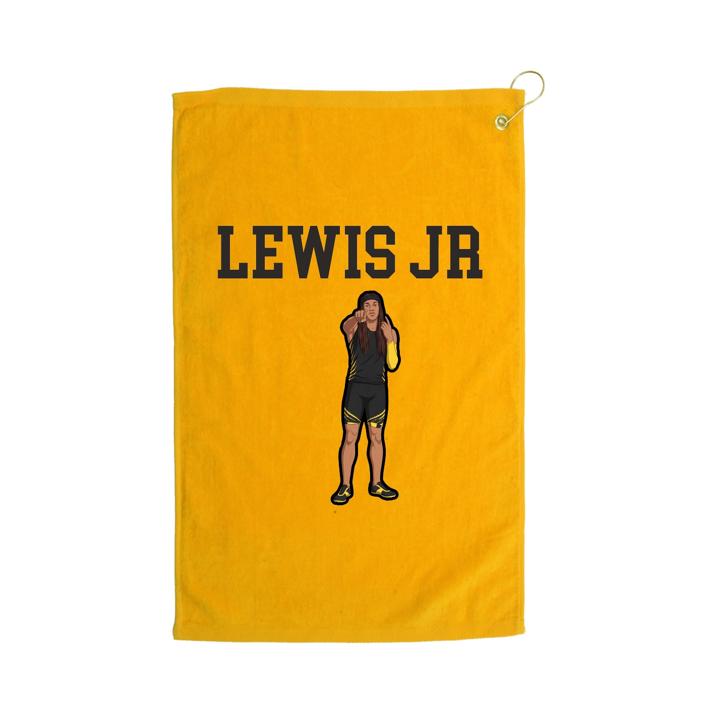 Golf Towel — Shirsey in Gold