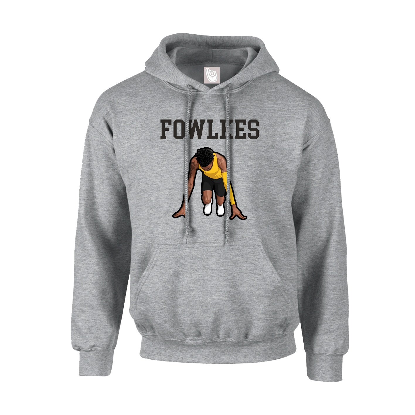Hoodie — Shirsey in Grey