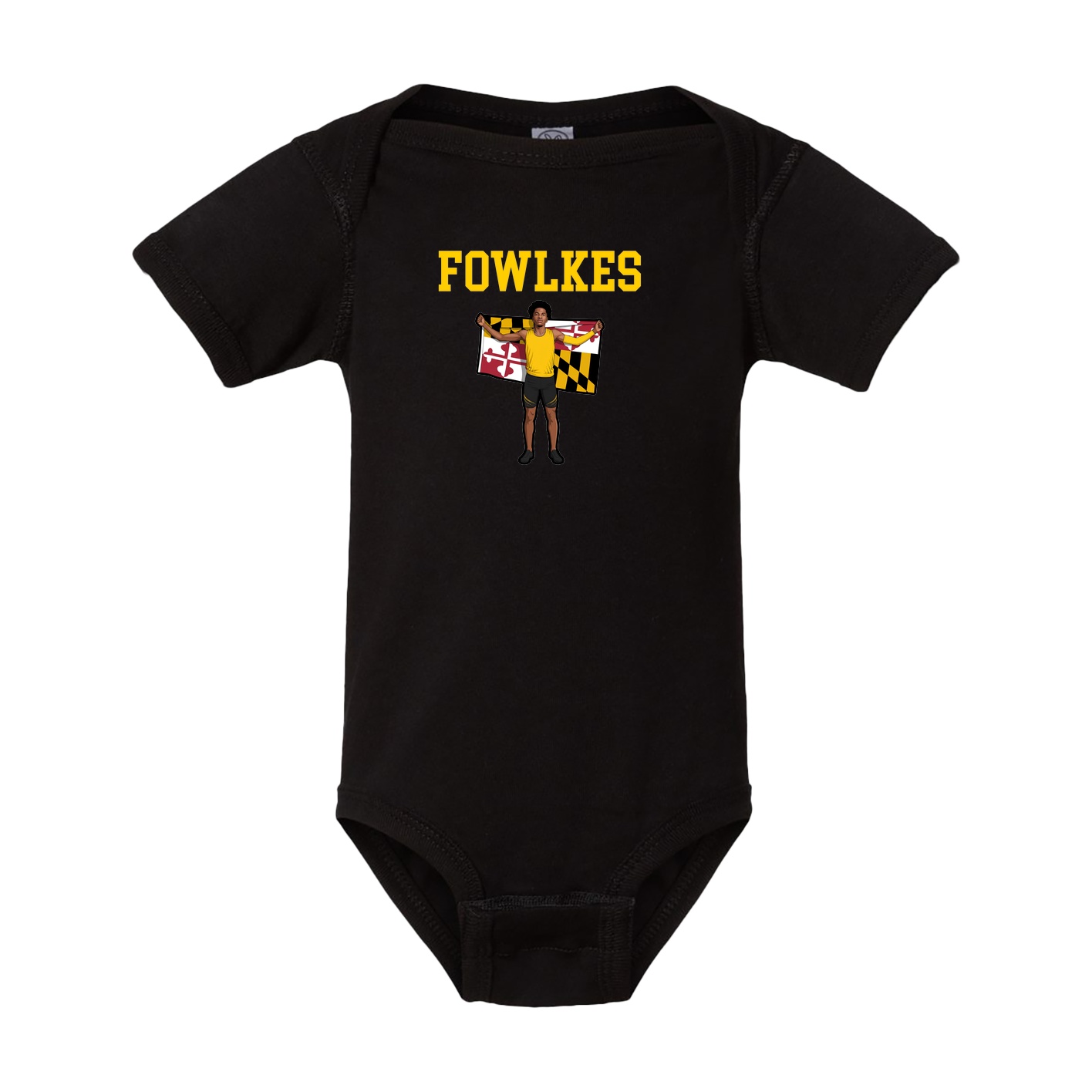 Baby Onesie — Shirsey in Black