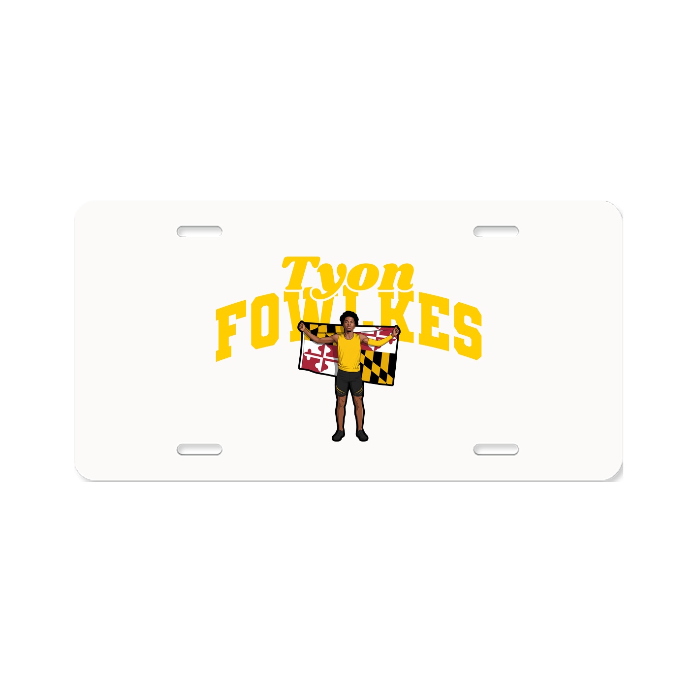 License Plate — Signature Arch in Classic