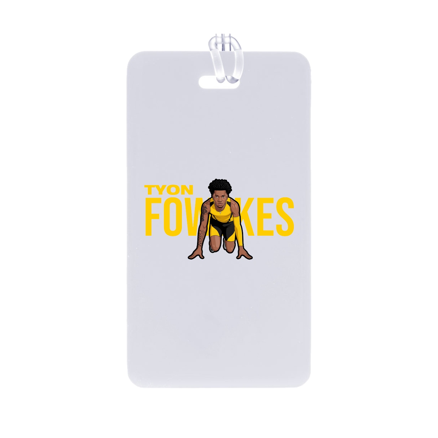 Bag Tag — Player Name in Classic