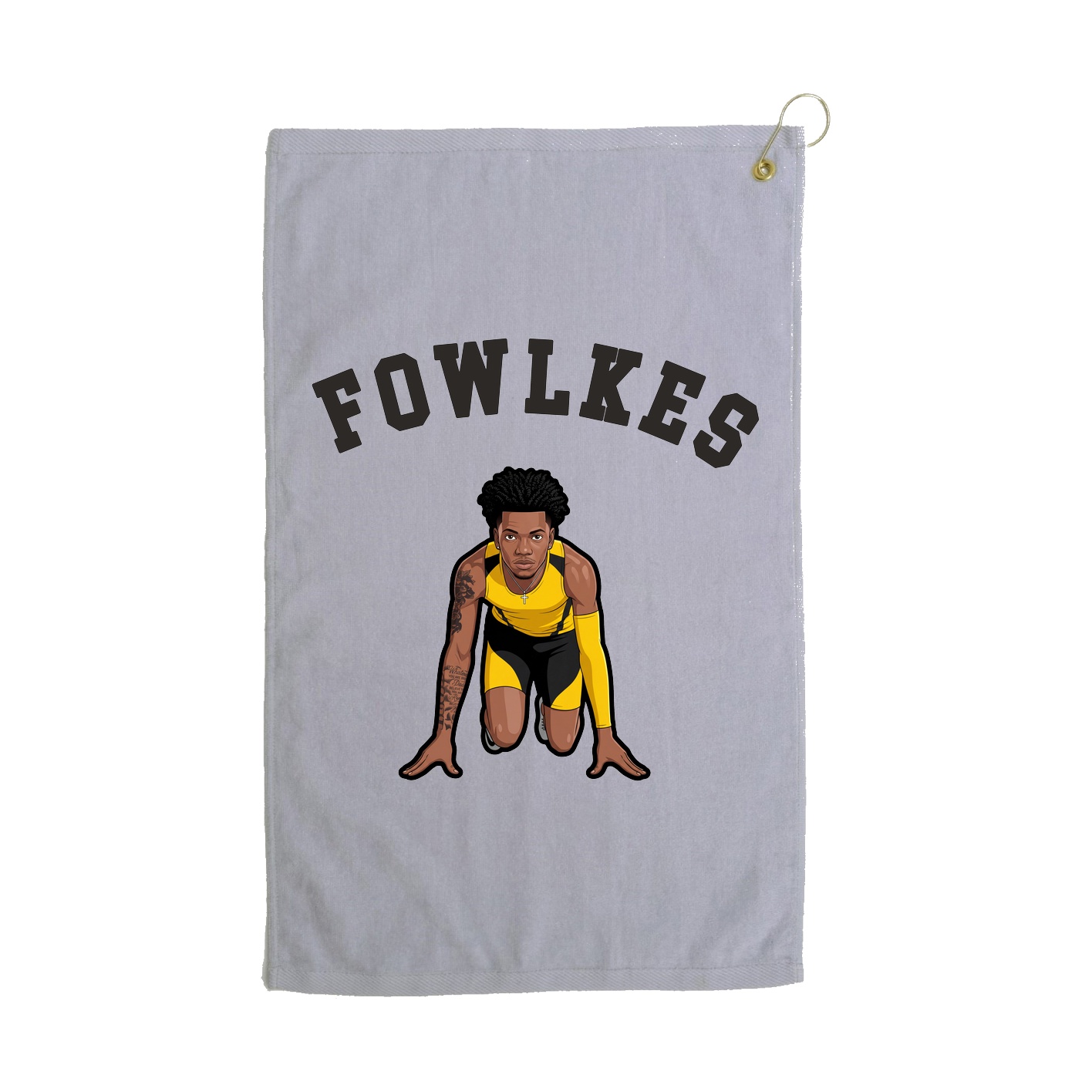 Golf Towel — Shirsey Arch in Grey