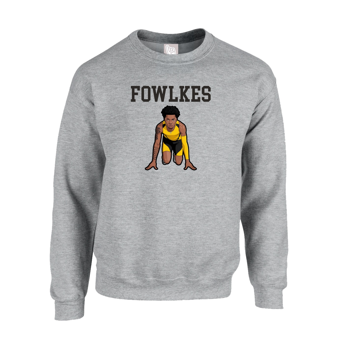 Fleece Crew — Shirsey in Grey