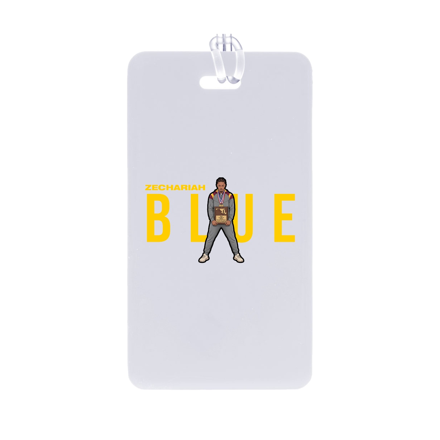 Bag Tag — Player Name in Classic
