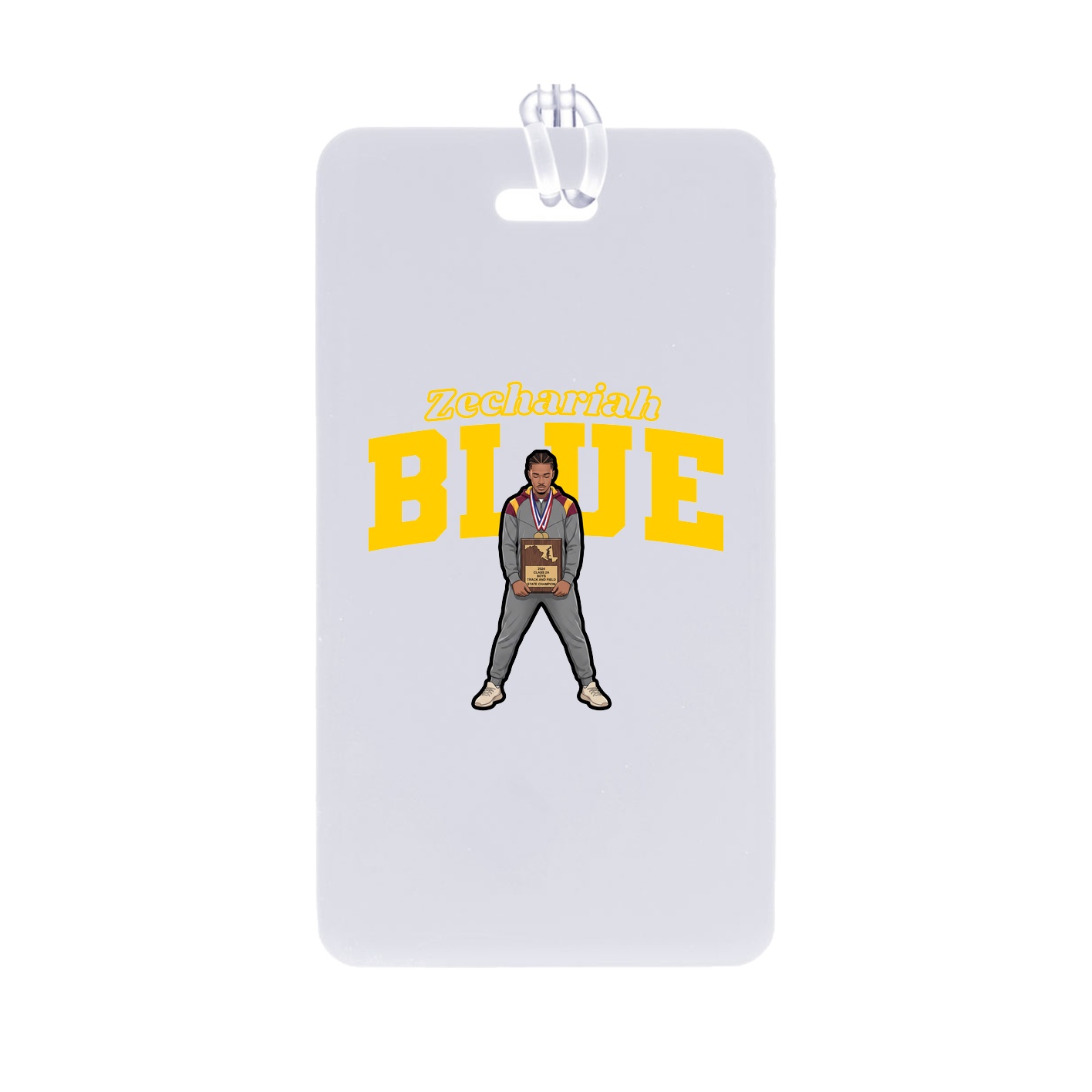Bag Tag — Name Arch in Classic