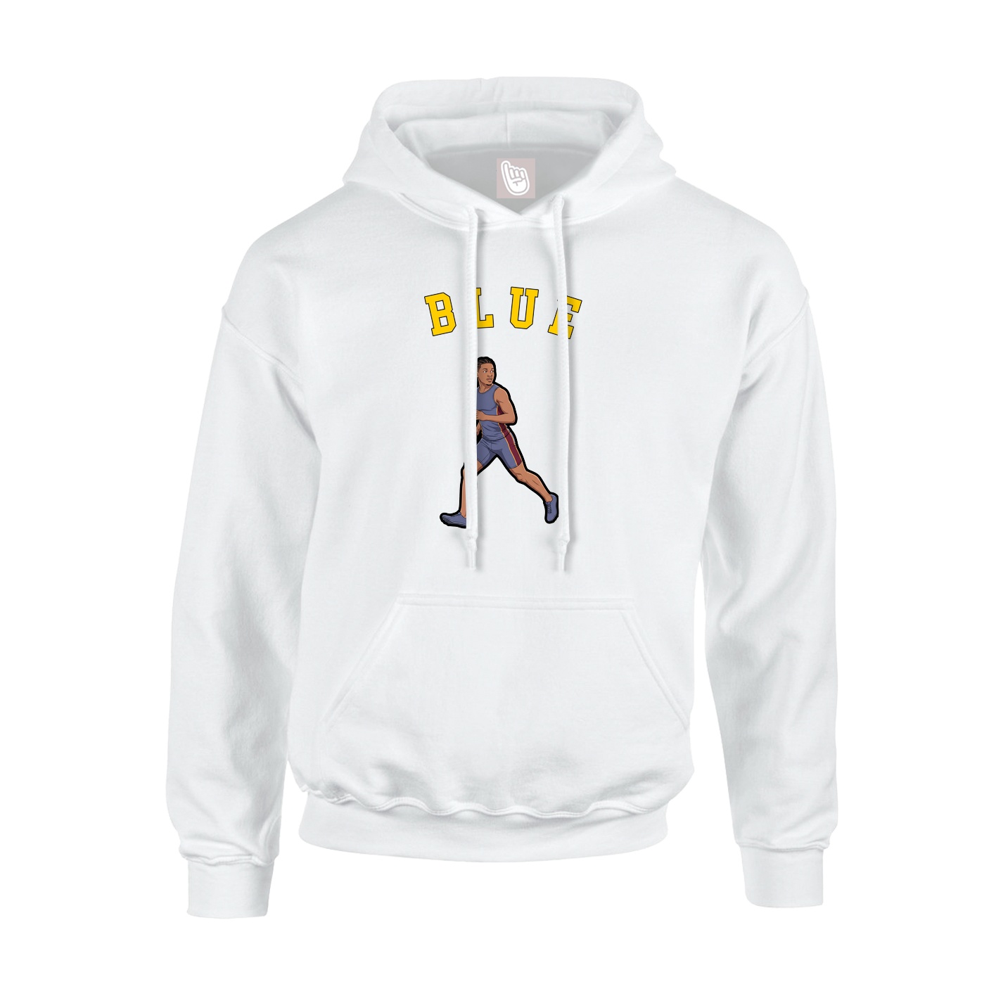 Youth Hoodie — Shirsey Arch in White