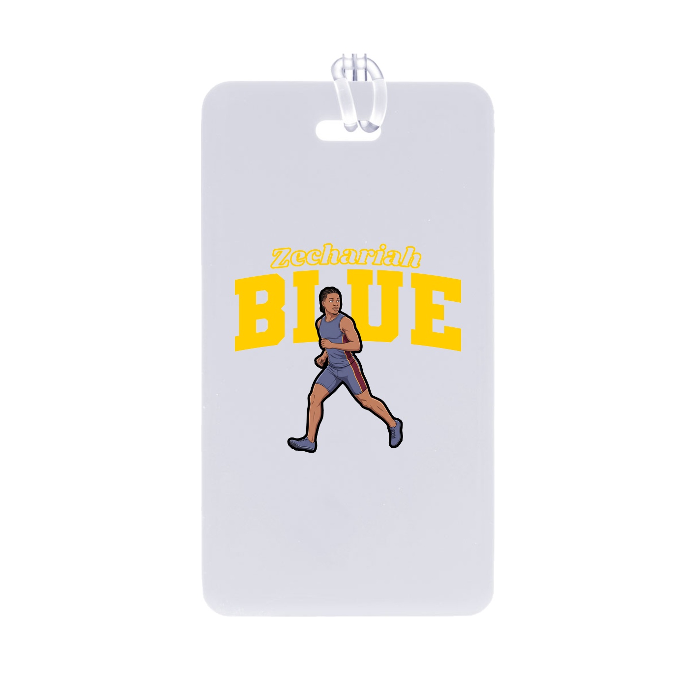 Bag Tag — Name Arch in Classic