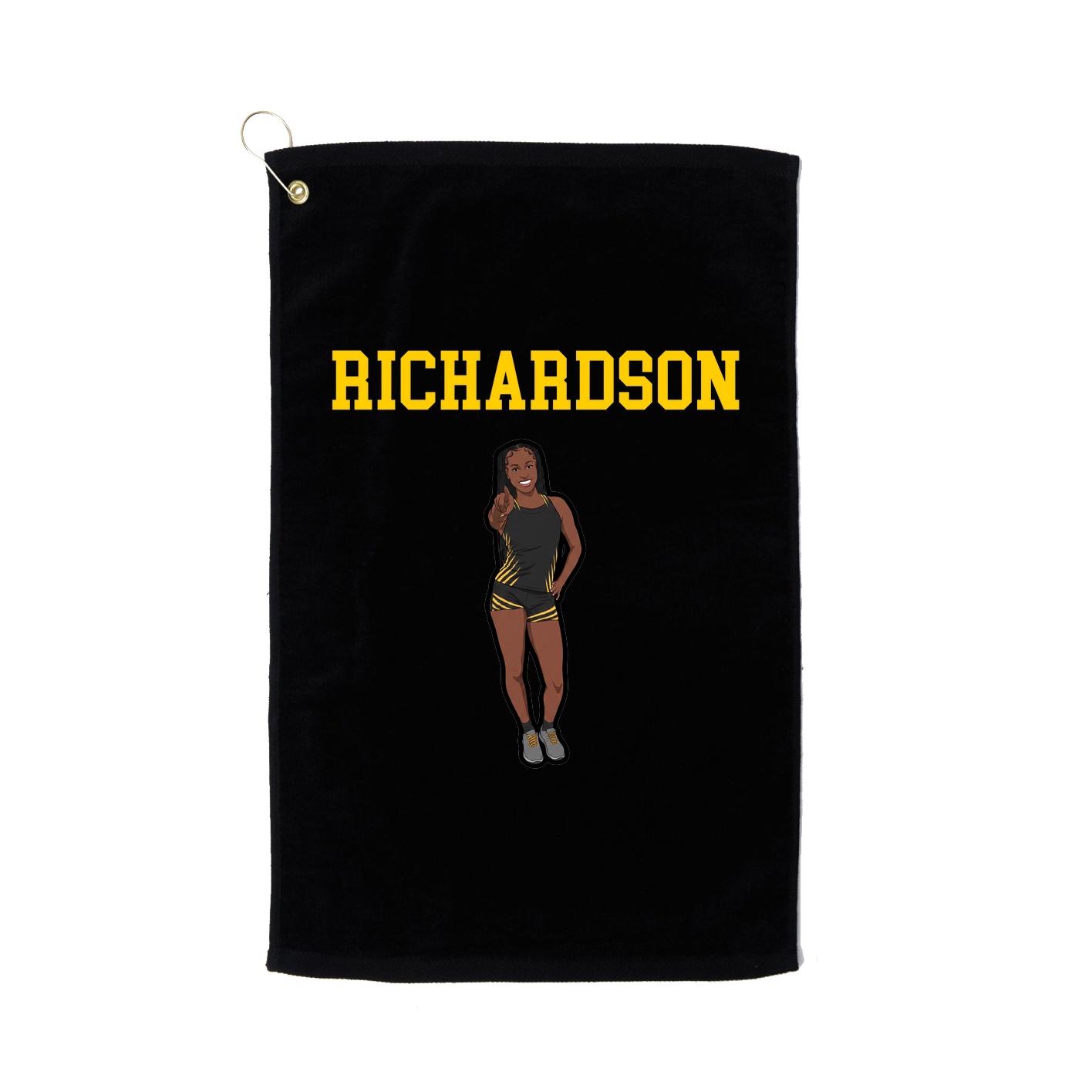 Golf Towel — Shirsey in Black