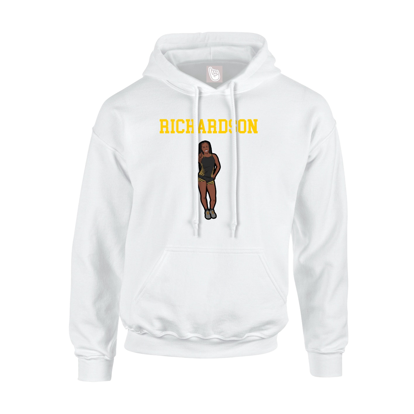 Youth Hoodie — Shirsey in White