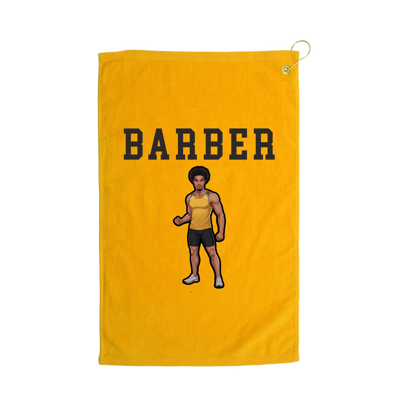 Golf Towel — Shirsey in Gold