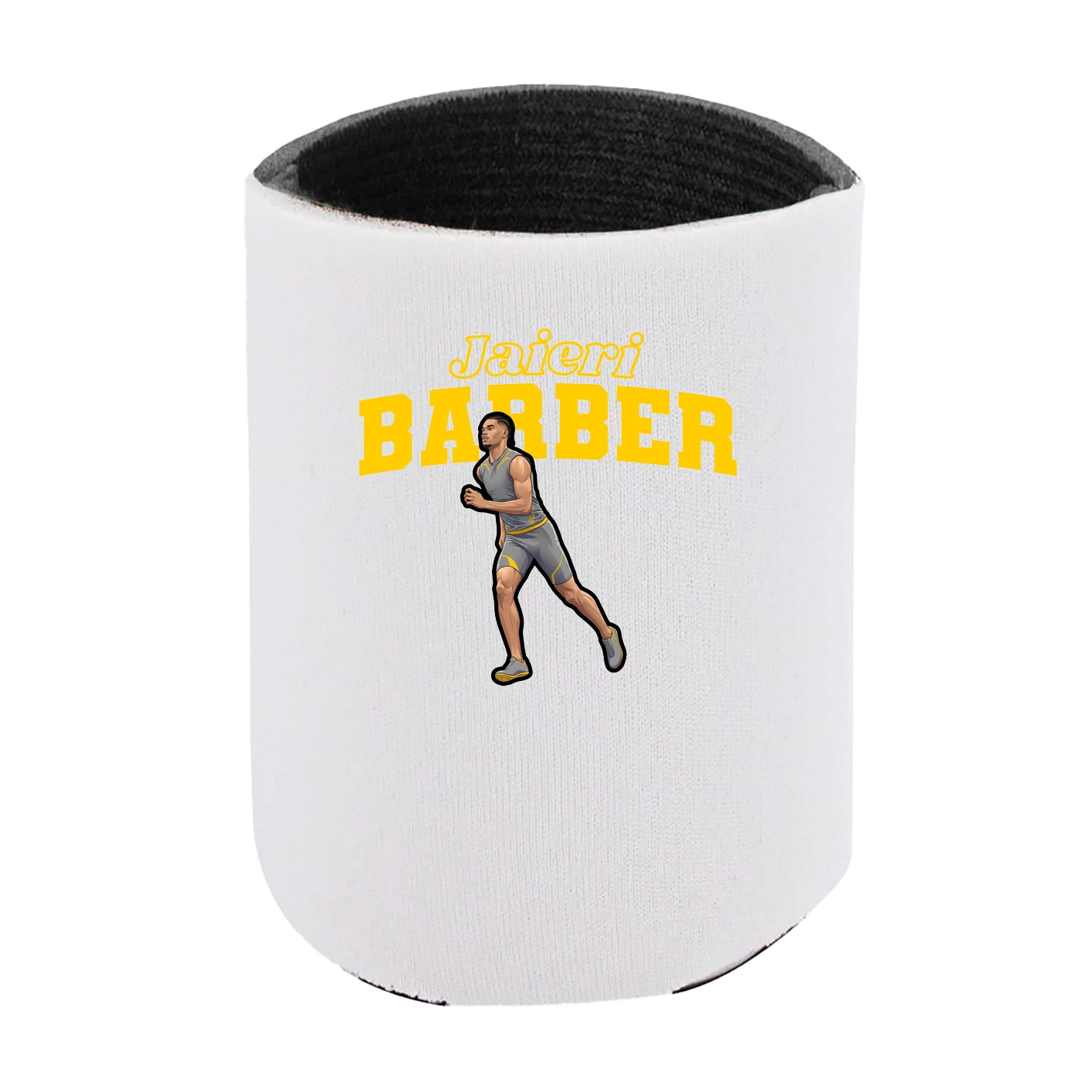 Can Holder — Name Arch in White