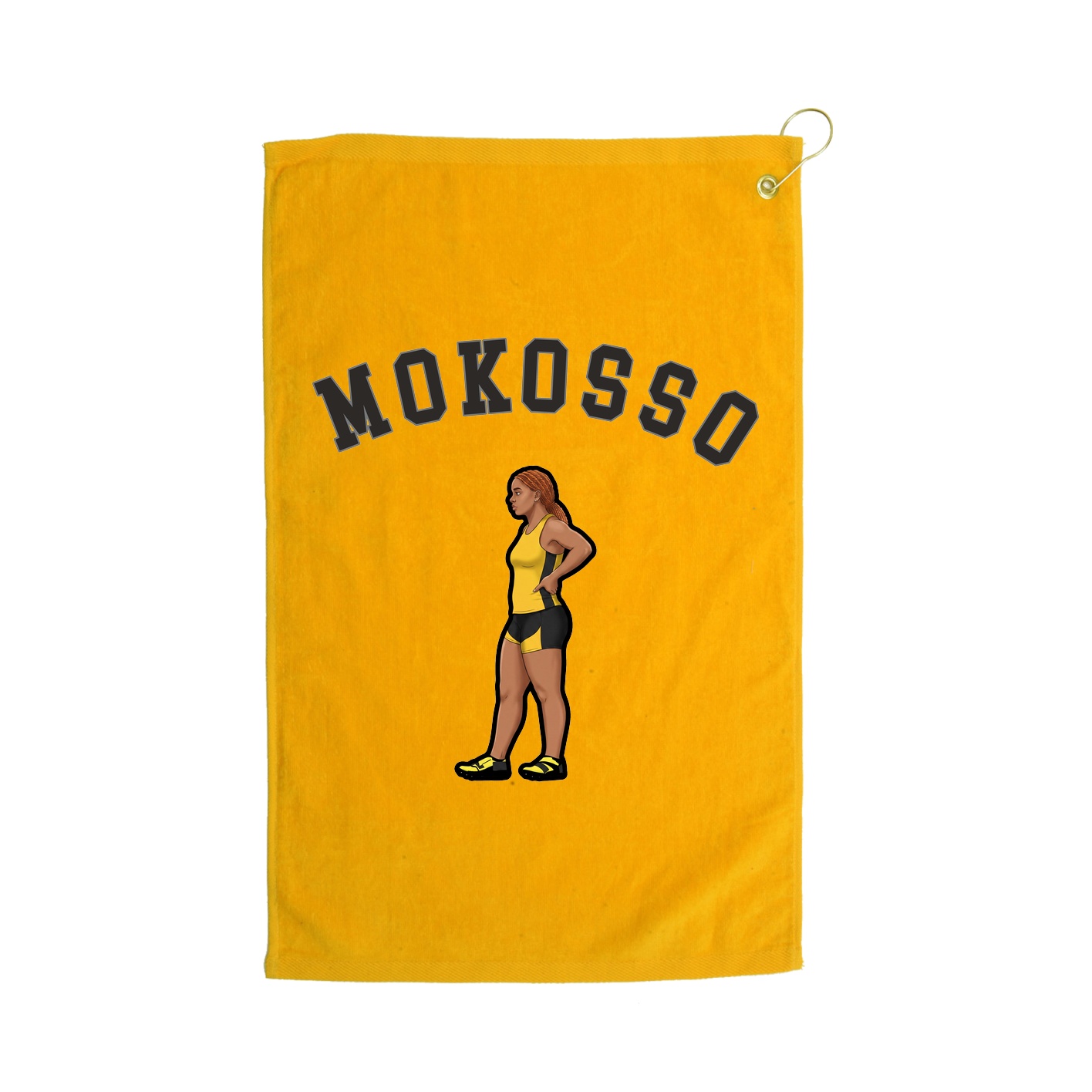 Golf Towel — Shirsey Arch in Gold