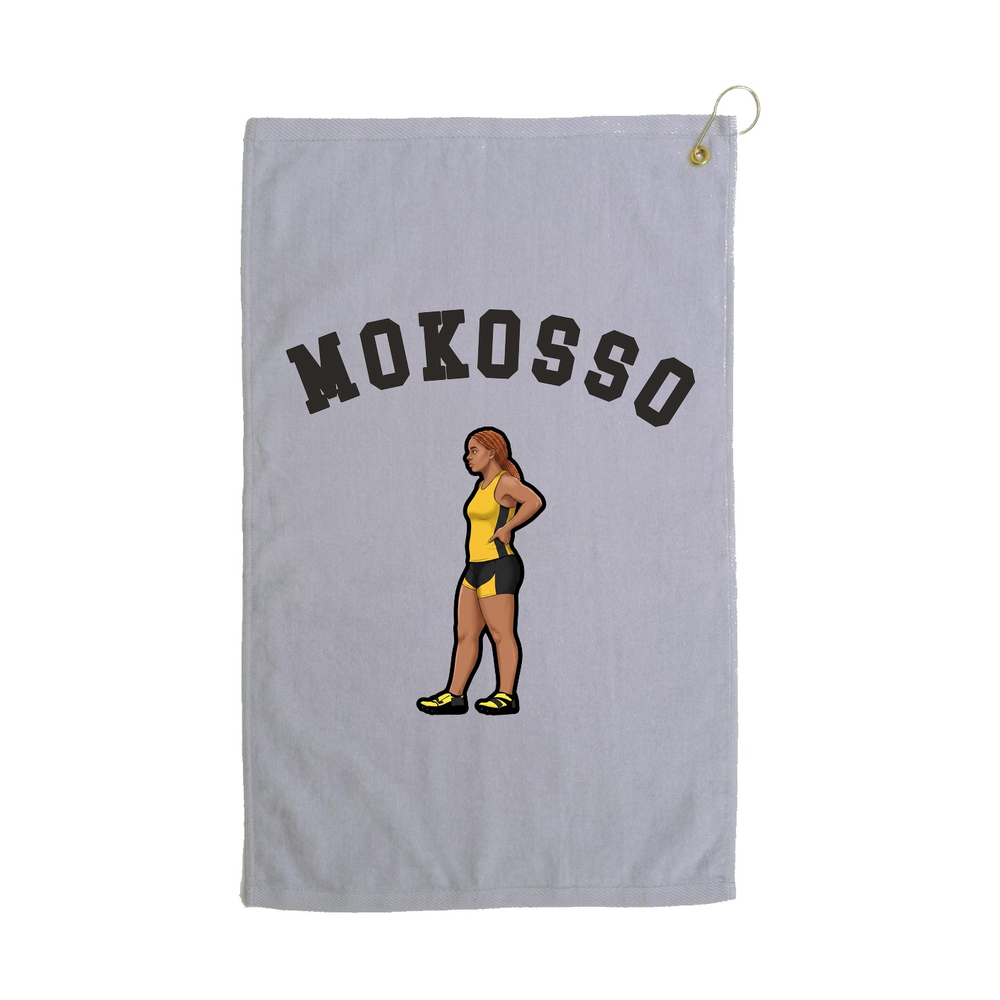Golf Towel — Shirsey Arch in Grey