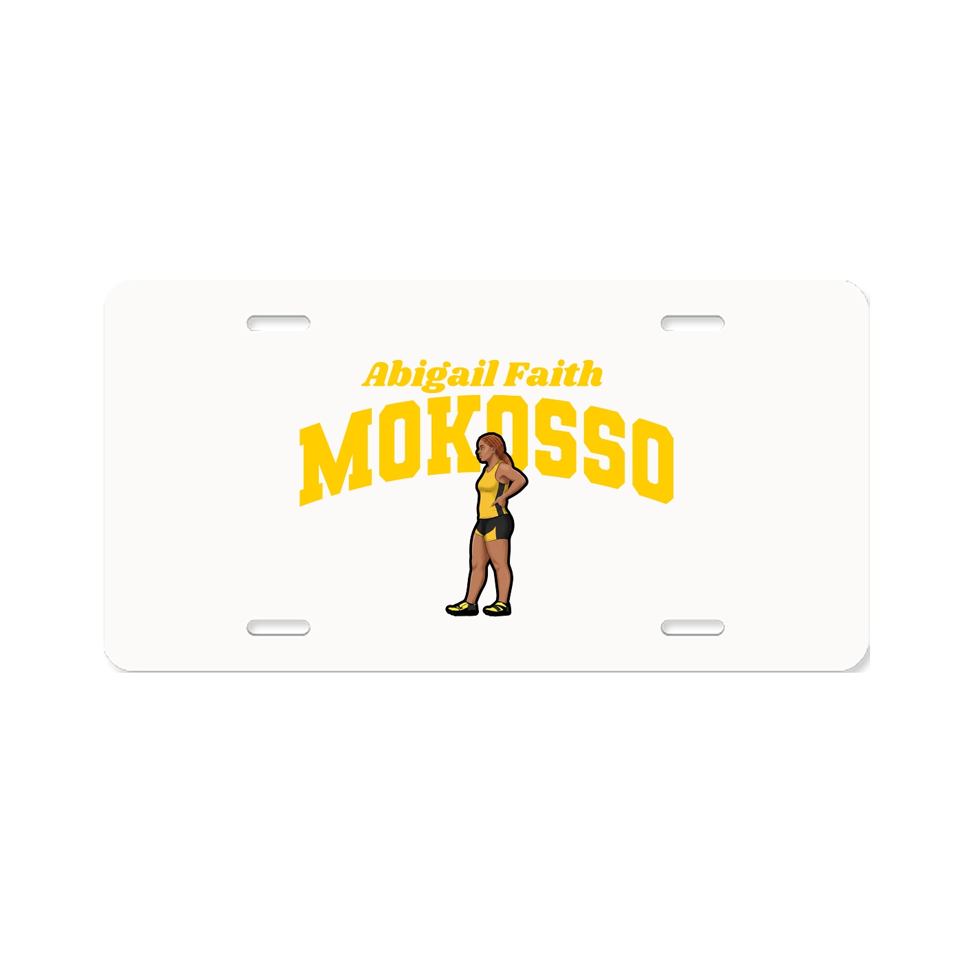 License Plate — Signature Arch in Classic