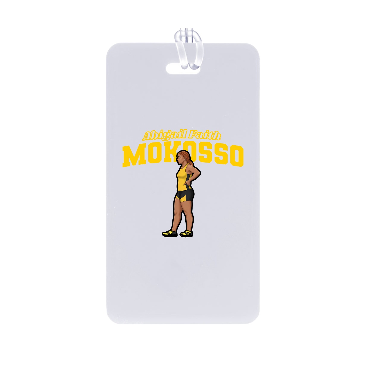 Bag Tag — Name Arch in Classic