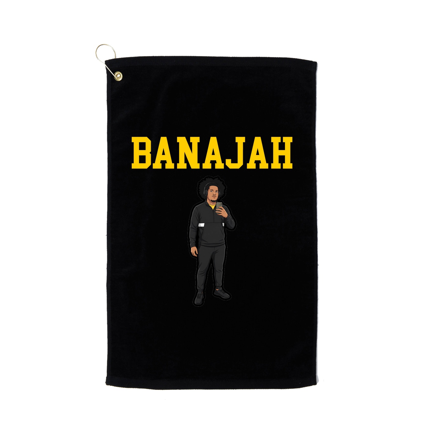 Golf Towel — Shirsey in Black