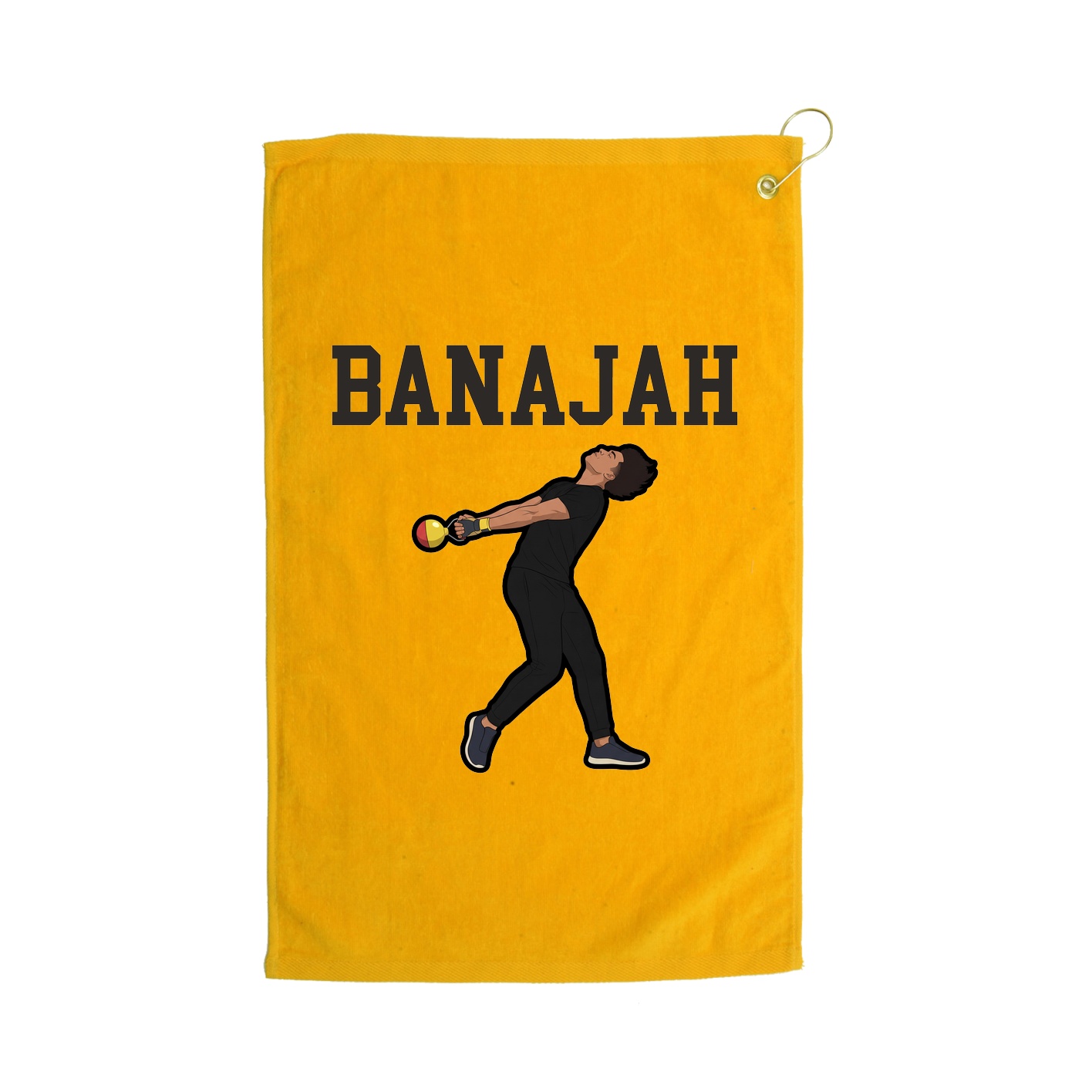 Golf Towel — Shirsey in Gold