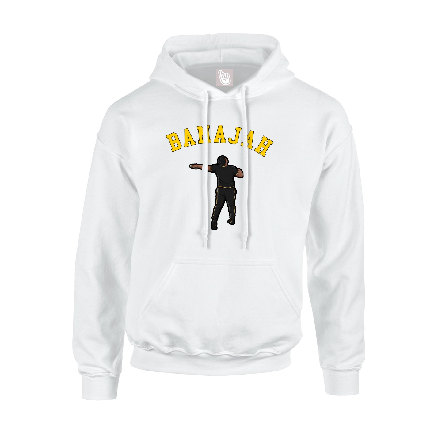 Hoodie — Shirsey Arch in White