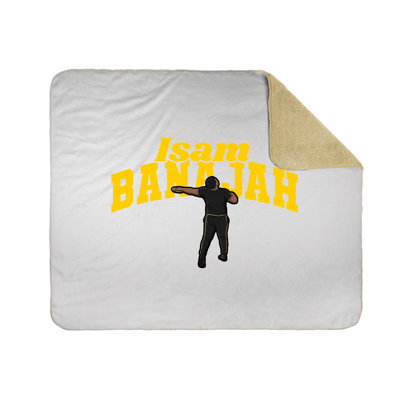 Throw Blanket — Signature Arch in White